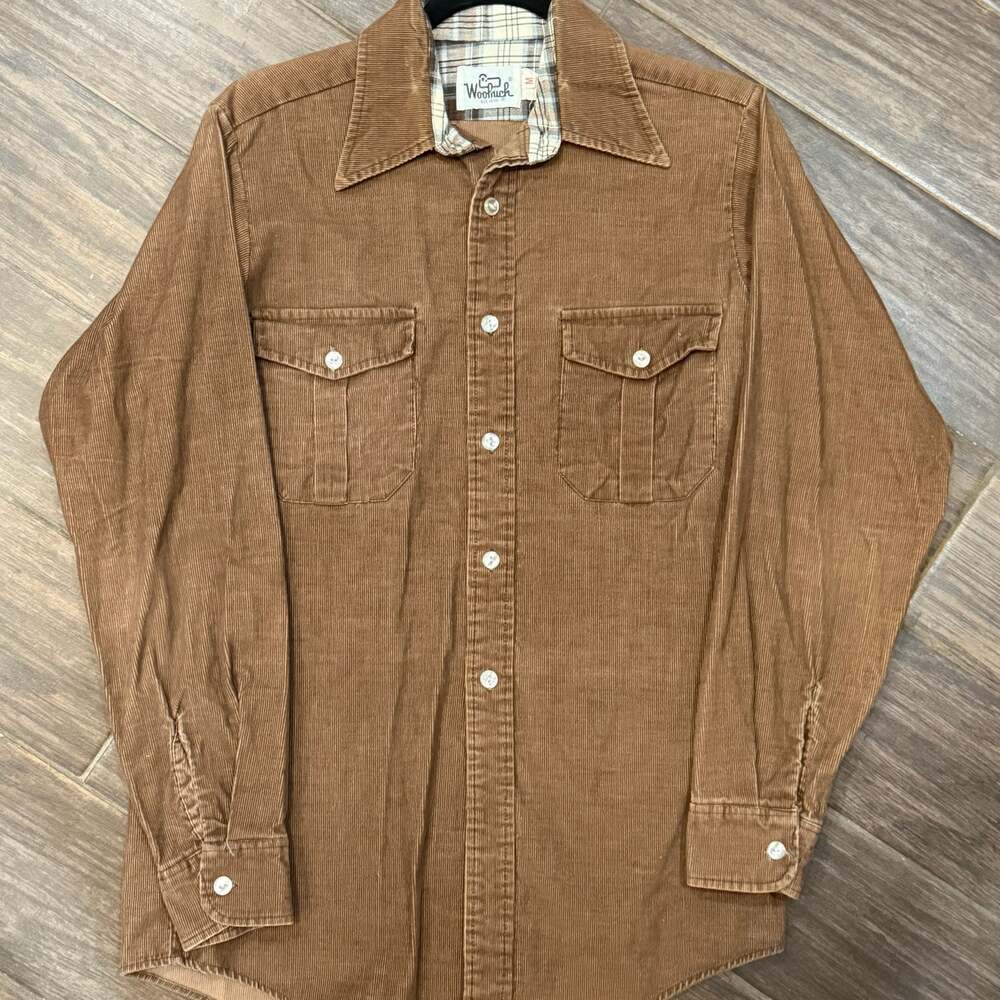 Woolrich Corduroy Button Up Shirt